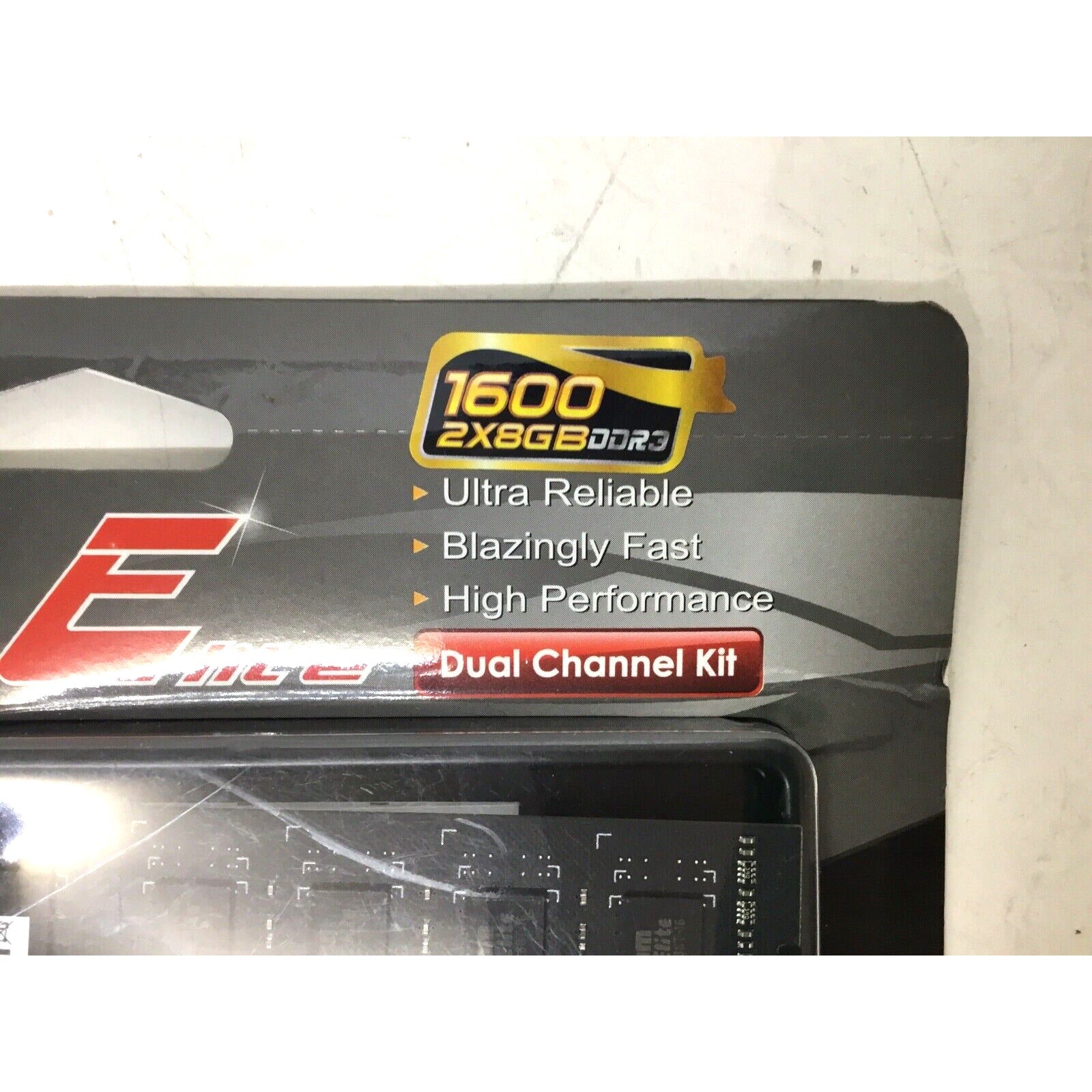 Team Group Elite DDR3 8GB Kit 2x4GB 1600MHz PC3-12800 Memory TED316G1600C11DC01