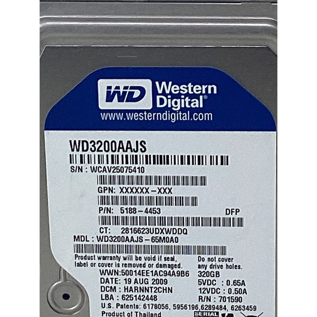 Western Digital Caviar Blue WD3200AAKS 320 GB SATA II 3.5" Hard Drive