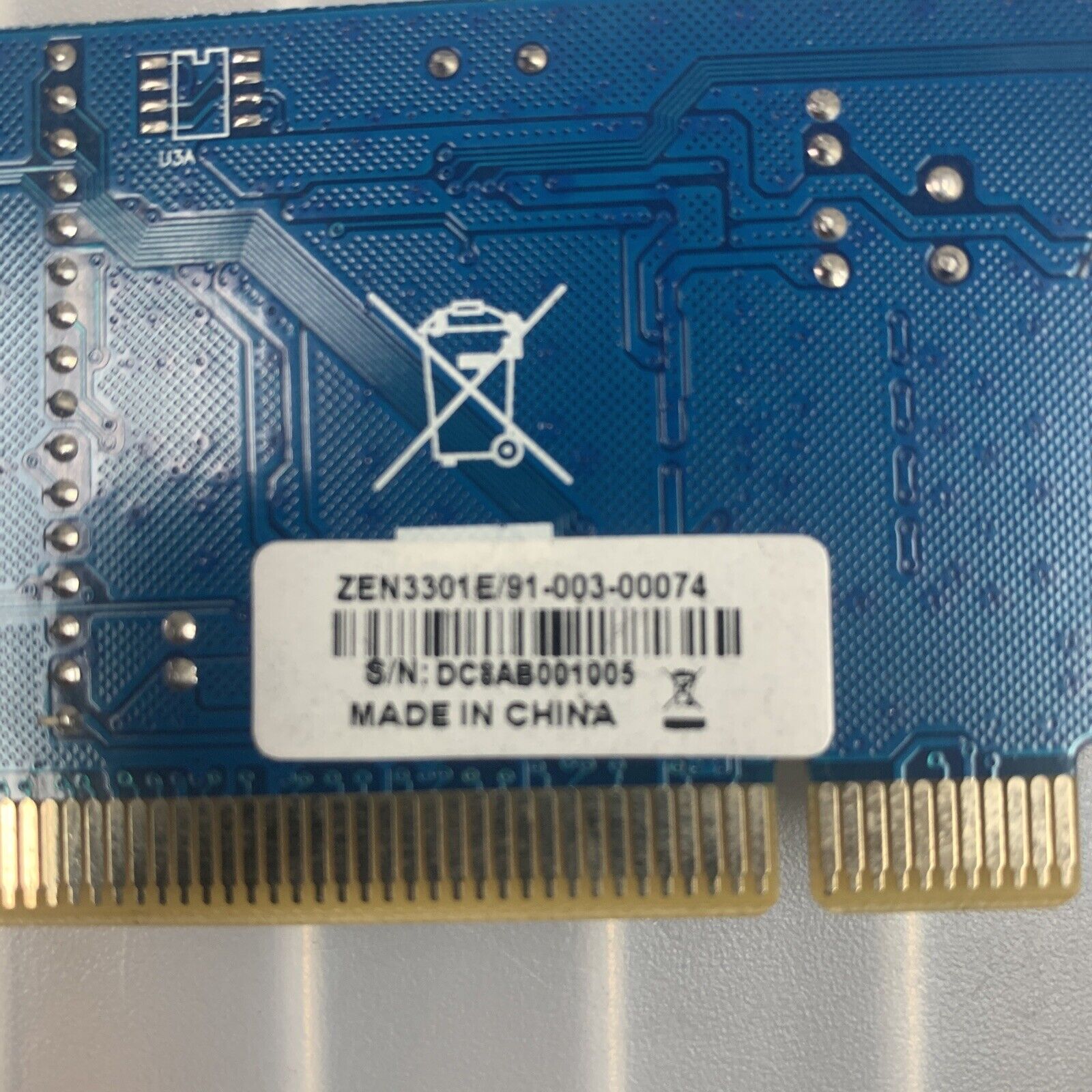 Zonet ZEN3301E 10/100/1000Mbps Gigabit Ethernet PCI Adapter Card