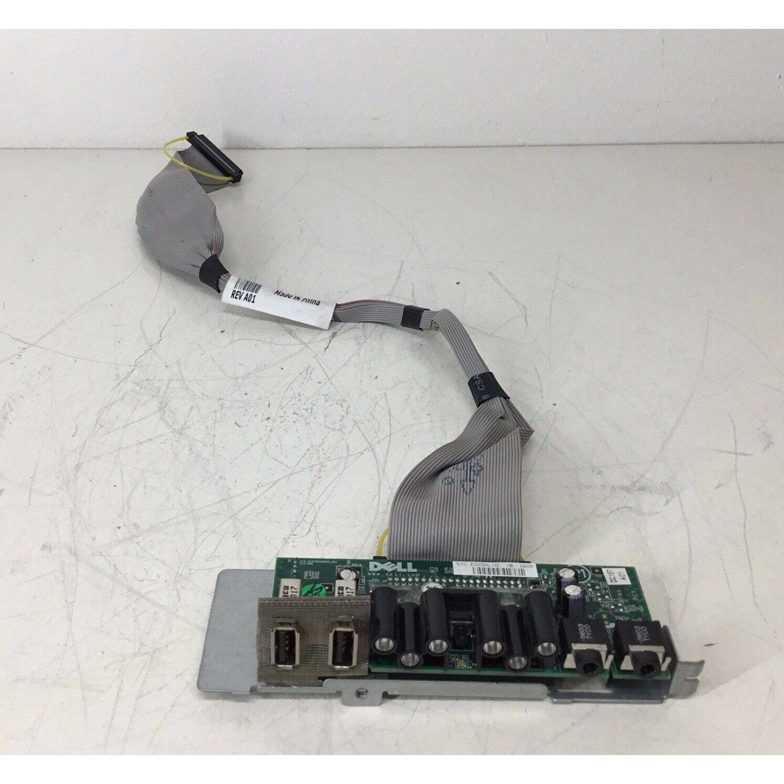 Dell F8913 USB/Audio Panel with 0Y8227 Cable