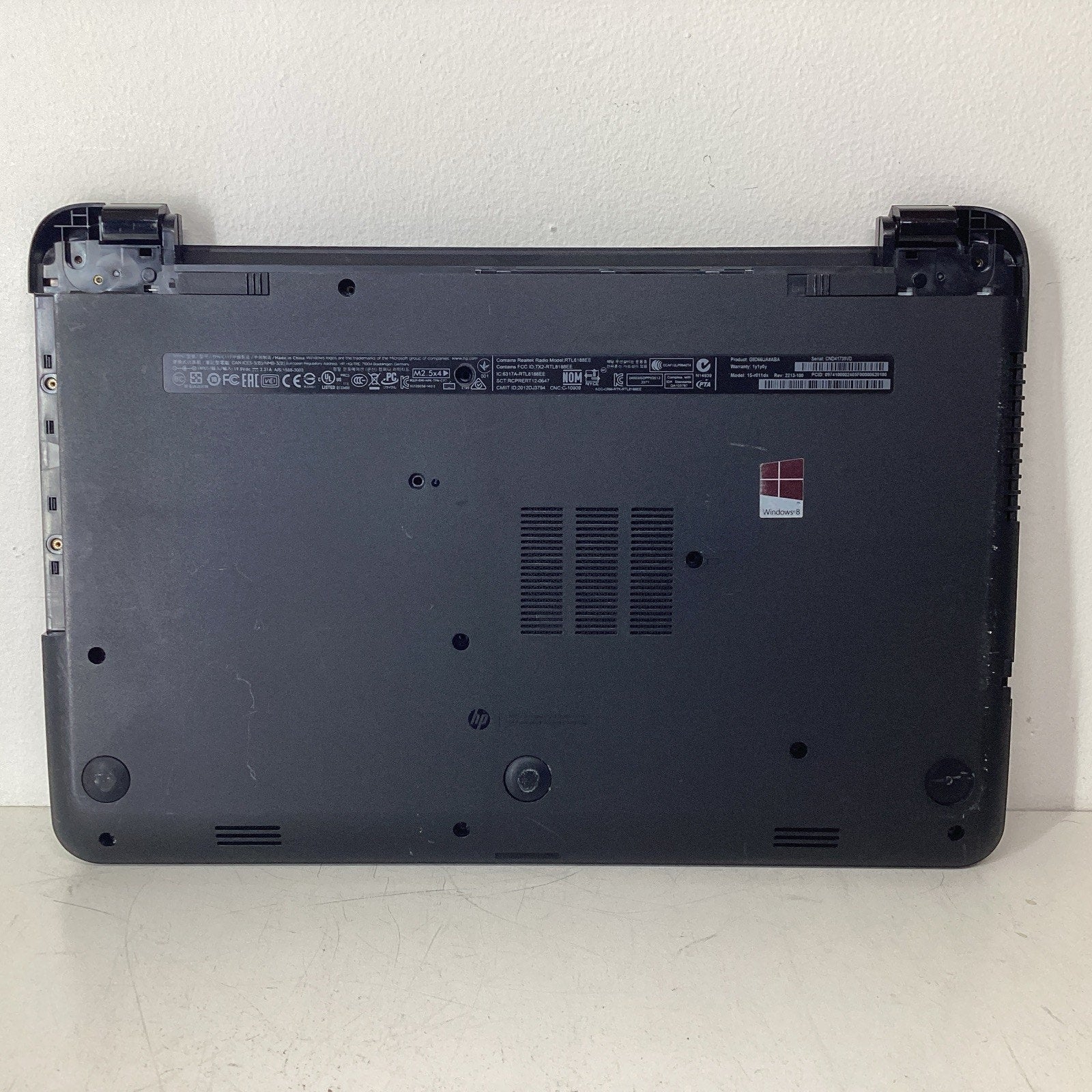 HP 15-R011DX 15" Laptop Intel Pentium Missing Parts Read - For Parts