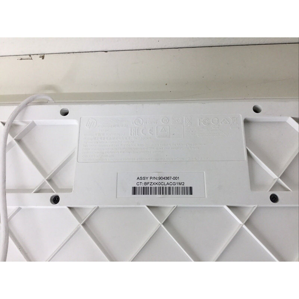 Lot Of 2 - 697737-001 904367-001 HP USB Keyboard PR1101U