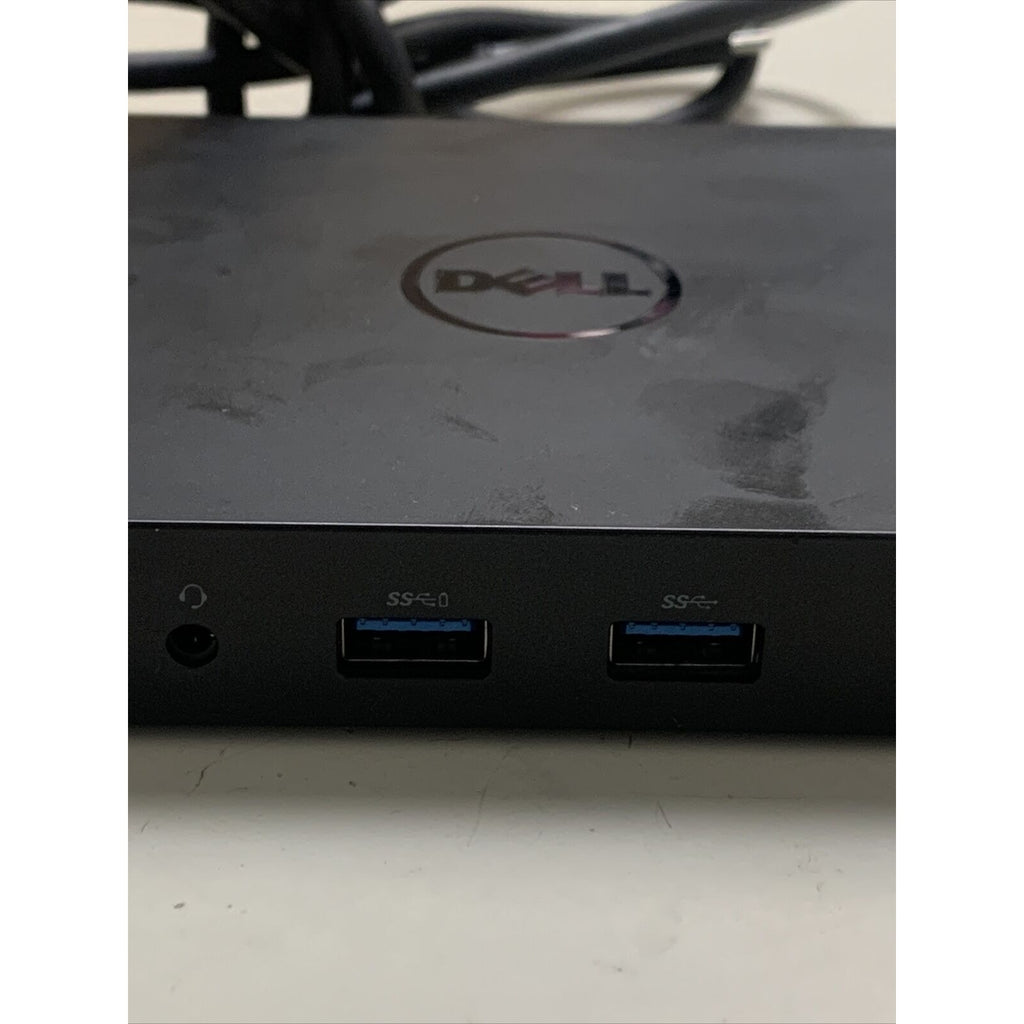 Dell WD15 K17A Docking Station USB-C 4K USB HDMI Ethernet - No Power Adapter