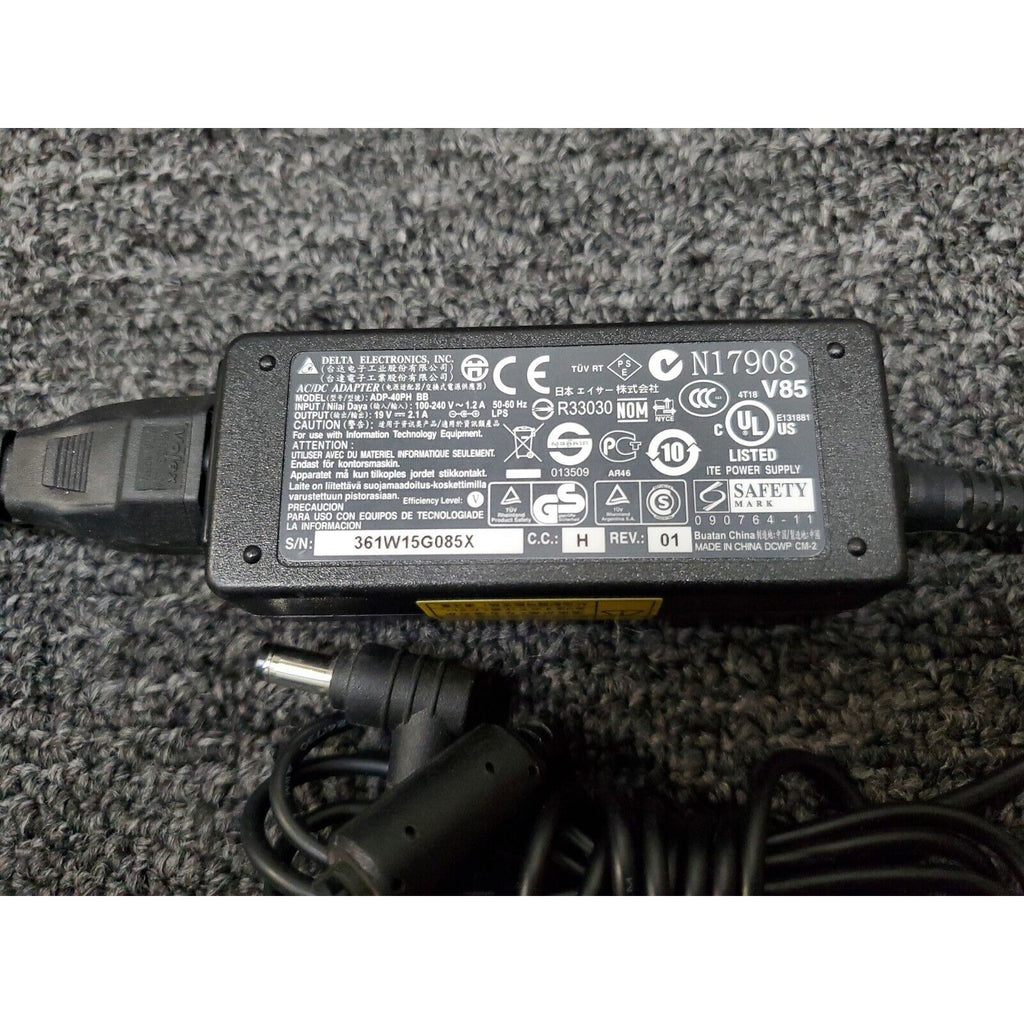 19V 40W AC Adapter For Delta Electronics ADP-40PH BB R33030 361W15G085X