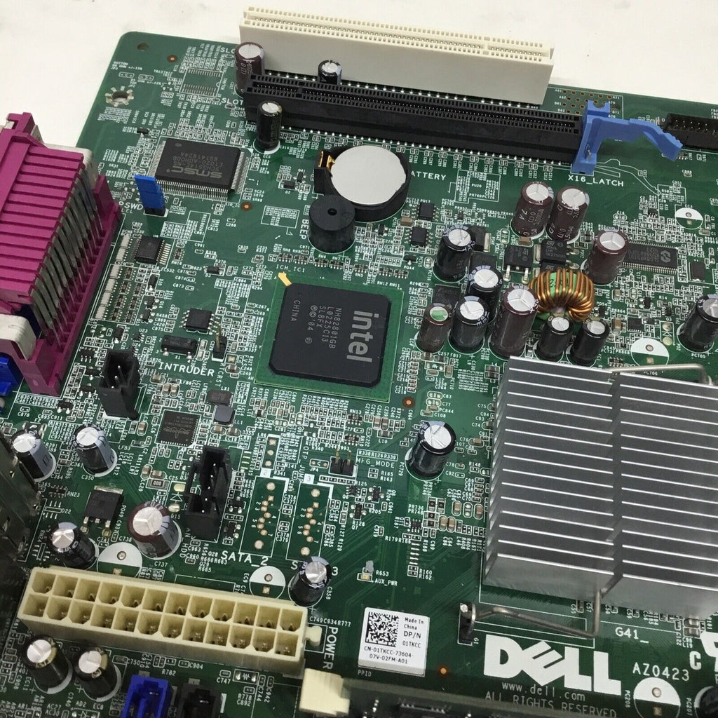 Genuine Dell Optiplex 380 SFF System Motherboard 1TKCC 01TKCC W/ CPU & Ram