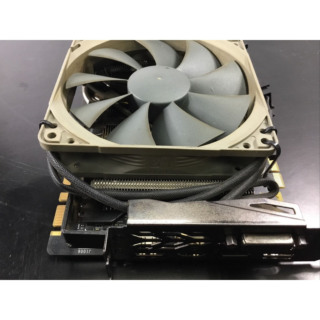 MSI GeForce GTX 1070 TI Titanium 8 GB Graphic Card CUSTOM FAN SHROUD