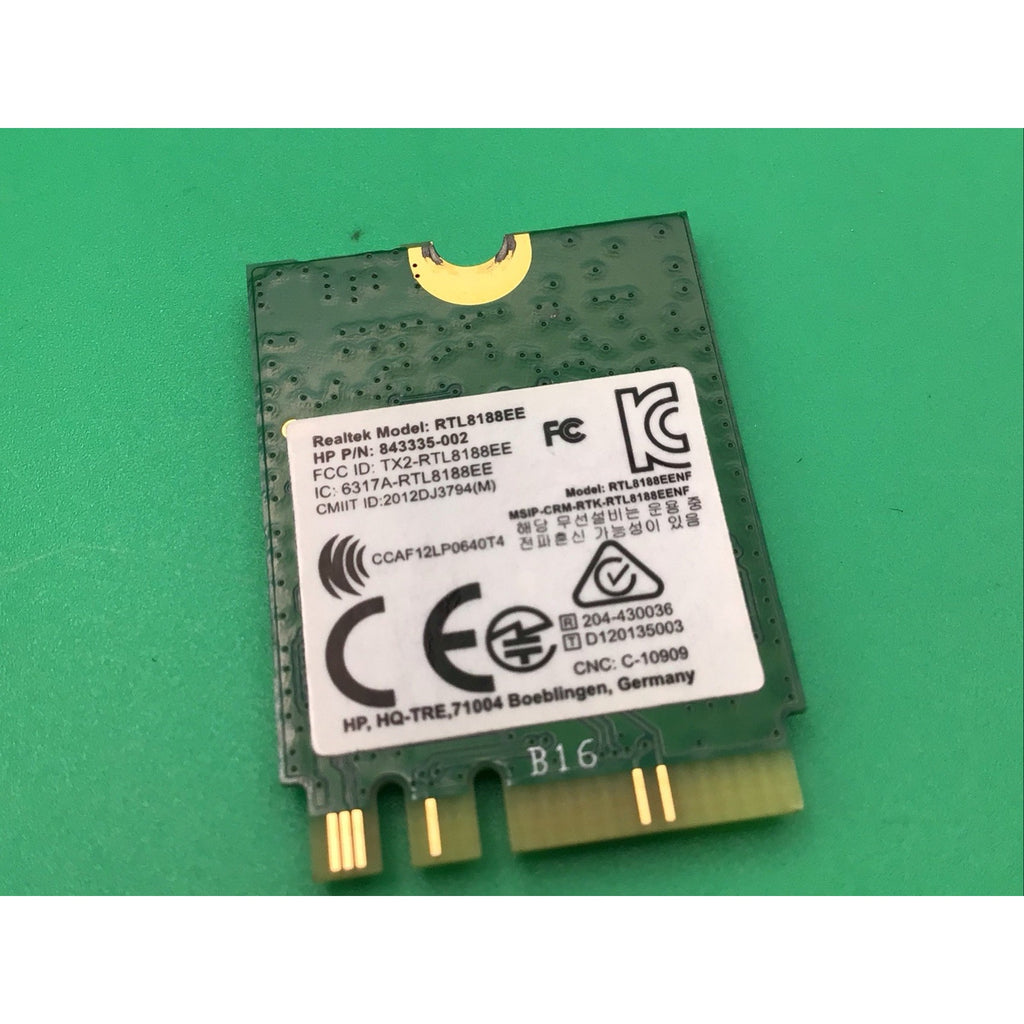 HP Pavilion 17-X116DX Network Interface Card 843335-002