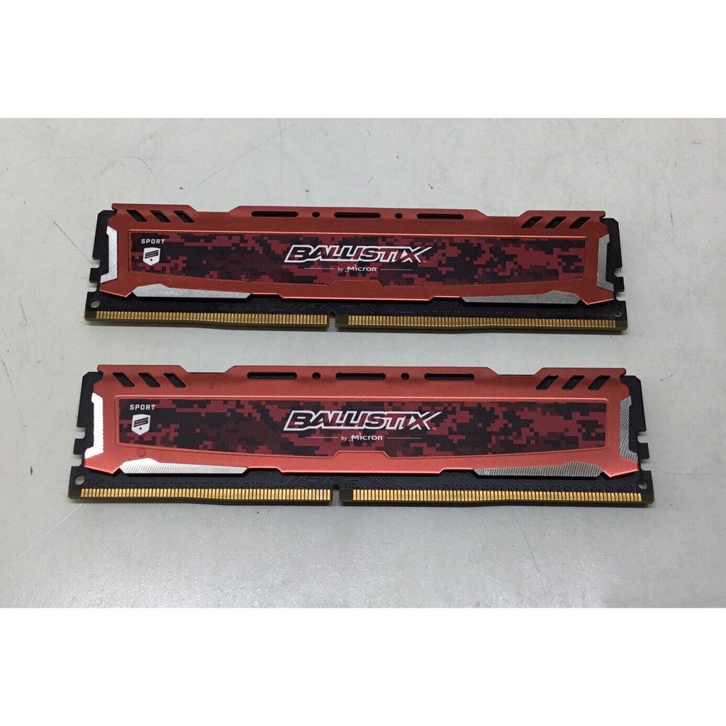 BALLISTIX SPORT 8GB(2x4GB) DDR4-2400MHz PC4-19200 1.2V SDRAM BLS4G4D240FSE.8FBD2