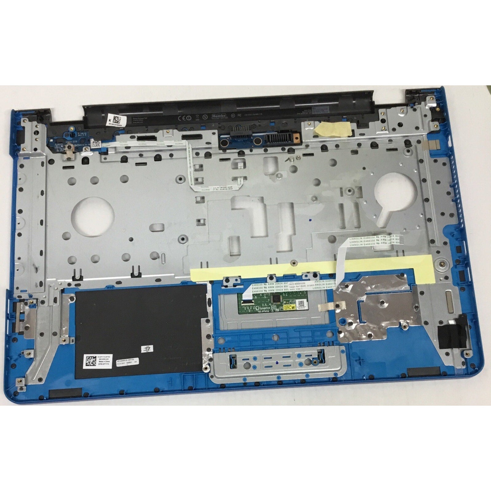PARTS Dell Inspiron 5758 5759 5755 Blue 17.3" Palmrest 0F71Y3 F71Y3 w/Touchpad