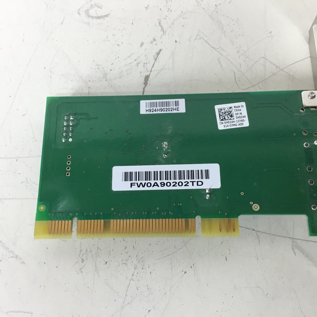 Dell 0H924H H924H Dual Port IEEE PCI Firewire Card
