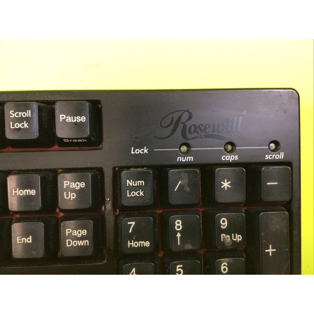 Rosewill RK-9000V2 BR Mechanical Keyboard FOR PARTS or REPAIR