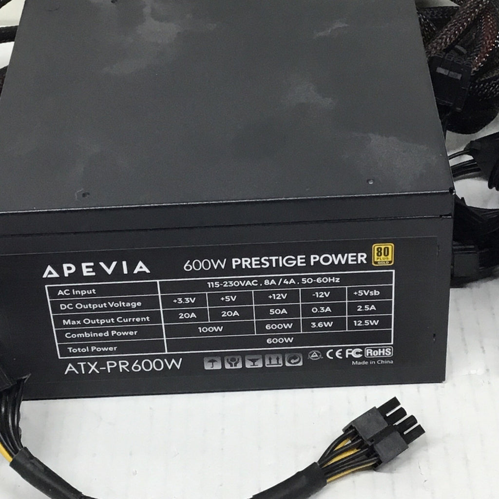 For Parts APEVIA 500W & 600W Power Supplies Raptor500W & ATX-PR600W