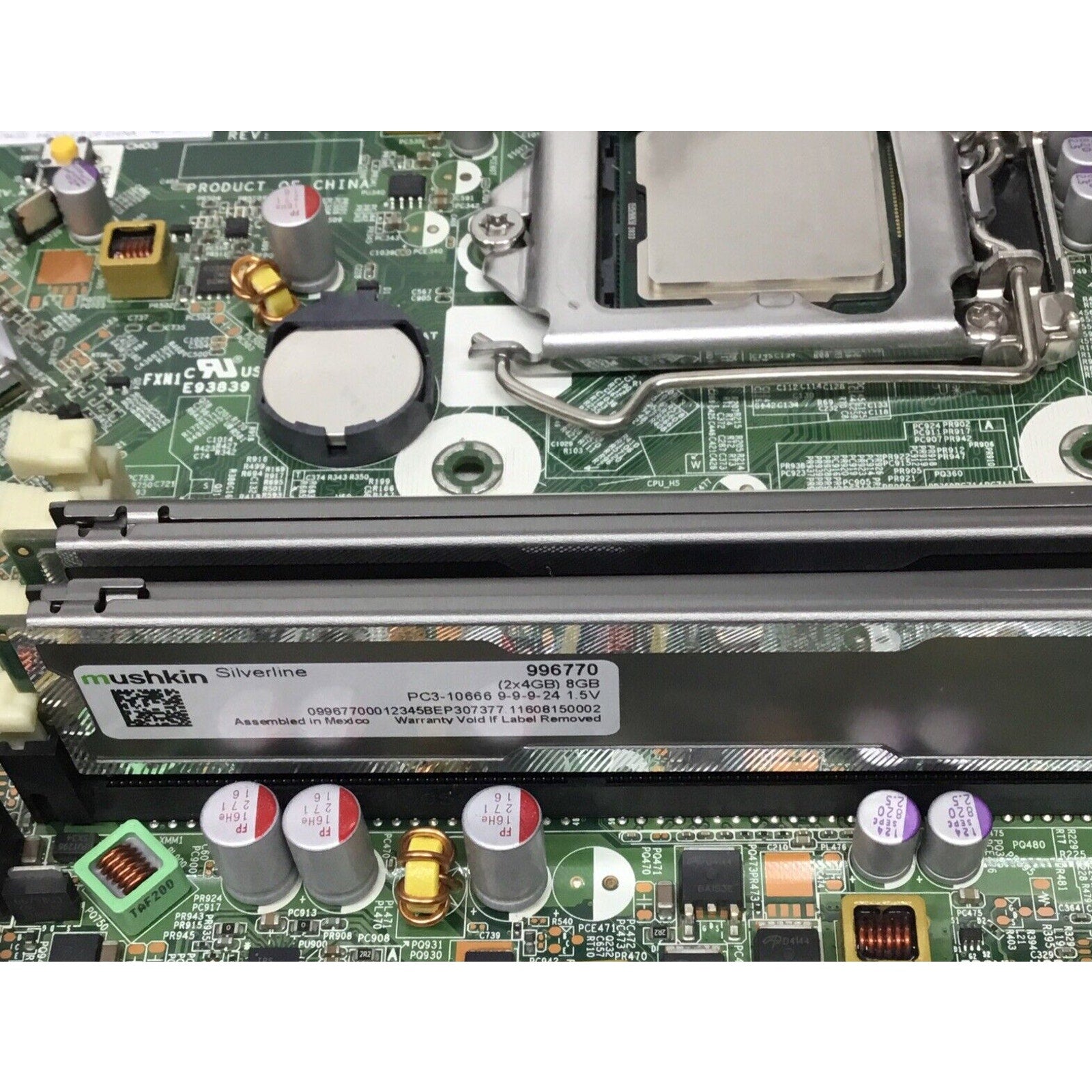 HP COMPAQ PRO SFF MOTHERBOARD 615114-001 611794-000 i5 2400k 3.10GHz 8GB Ram