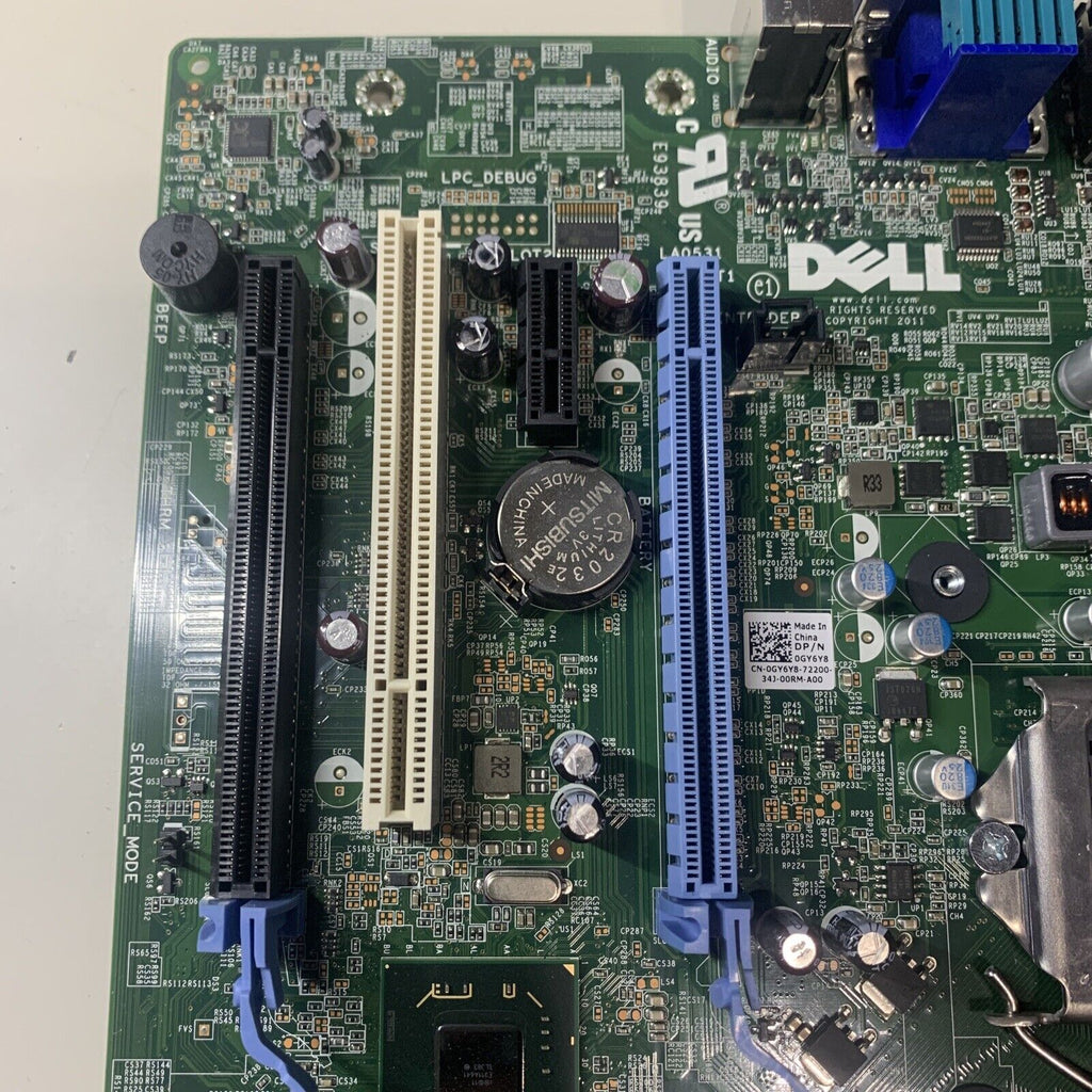 Genuine Dell 0GY6Y8 Motherboard w/ I/O Shield GY6Y8