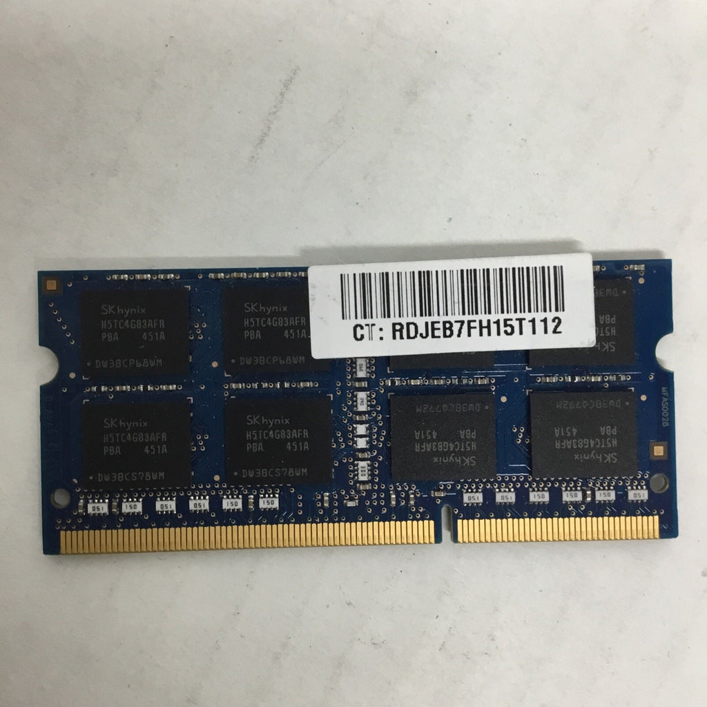 SK Hynix 8GB 2Rx8 PC3L-12800S DDR3 Laptop RAM SODIMM HMT41GS6AFR8A-PB