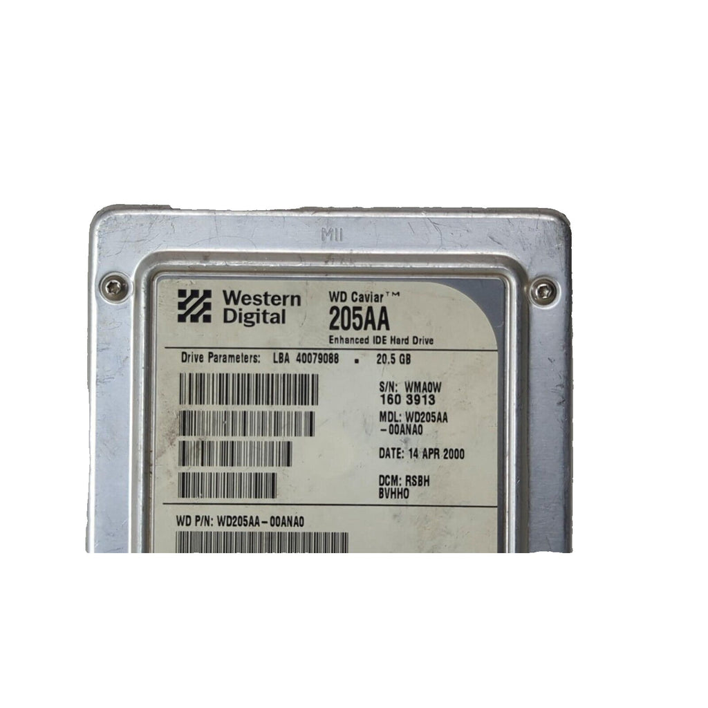 FOR PARTS - Western Digital Caviar 205AA 3.5" IDE HDD - WD205AA-00ANA0