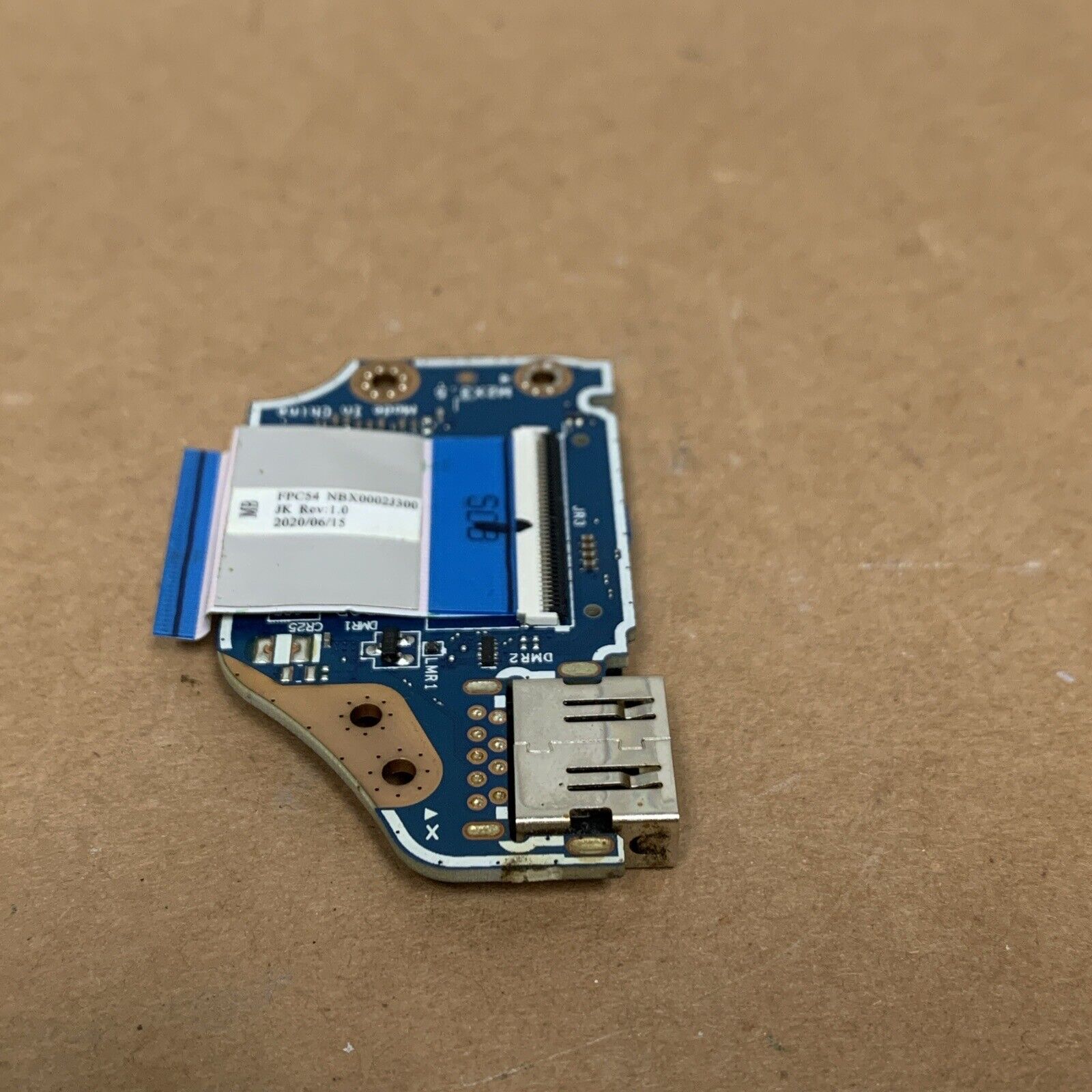 HP Omen 15-DH 15-DH1060NR Genuine Laptop USB Card Reader Board w/ Cable LS-H482P