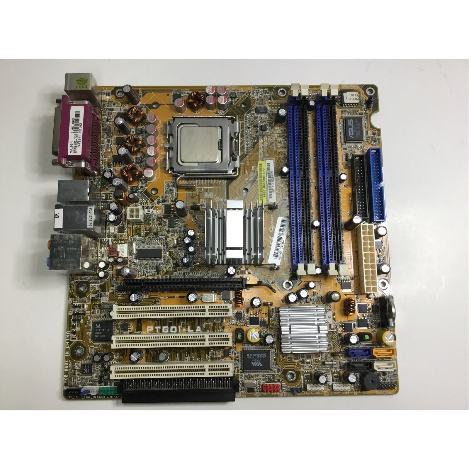 ASUS PTGD1-LA REV 1.06 / HP 5187-7617 Motherboard +3.0GHZ PENTIUM 4