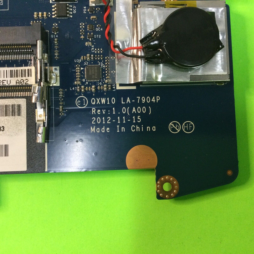 Dell Latitude E5530 Motherboard QXW10 NV05 QXW10 LA-7902P