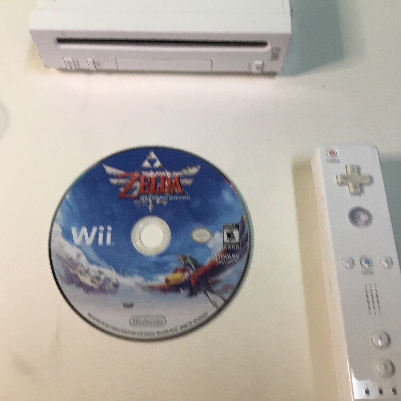 Nintendo Wii Bundle Zelda Skyward Sword Multiple Accessories