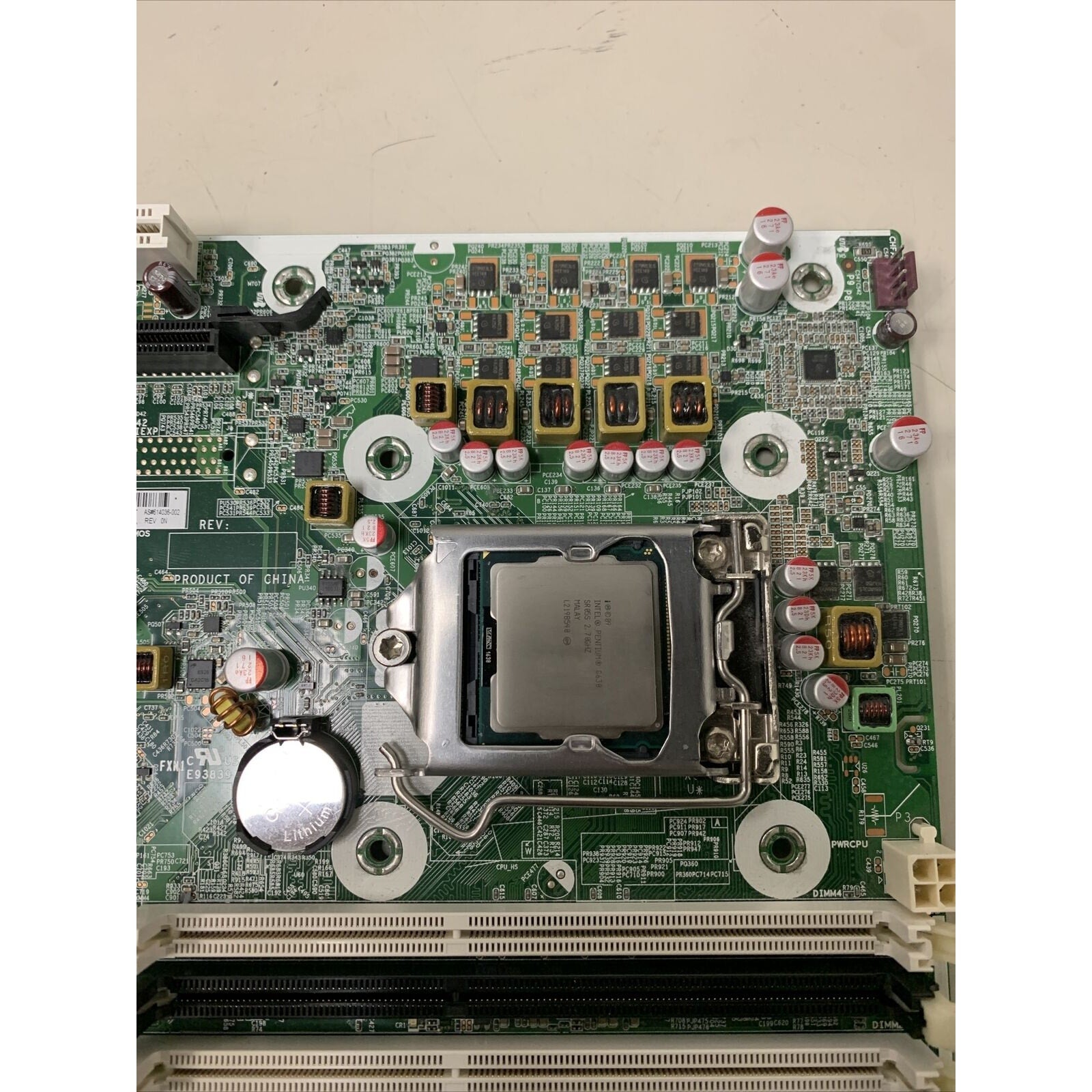 HP Compaq Intel LGA1155 Motherboard 615114-001 614036-002 w/ Intel G630 CPU
