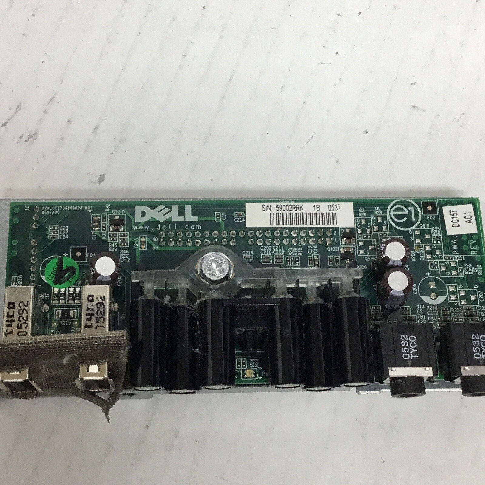 Dell Xps 400 Desktop Computer Port Jack IO Board 316736100004 -R01