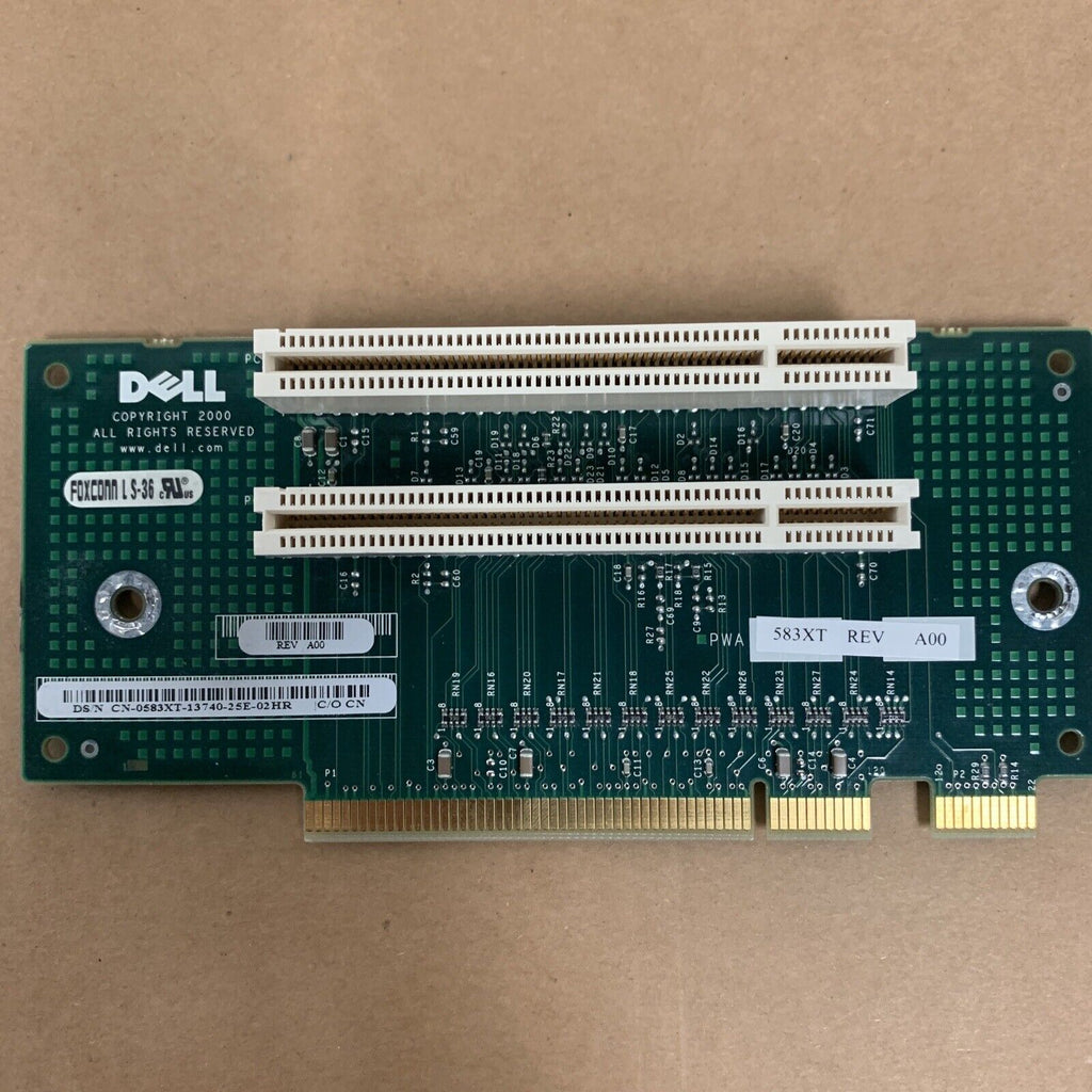 Dell 583XT PCI Expansion Card Slot Riser Board