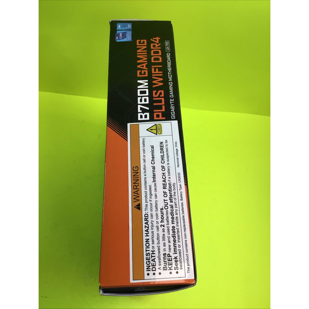 Gigabyte B760 Gaming Plus WiFi Motherboard Box Only