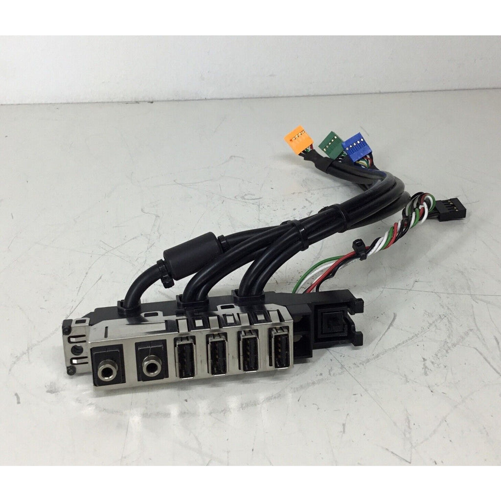 HP Compaq 6000 6005 Front I/O Panel USB/Audio Ports and Cables 510974-001