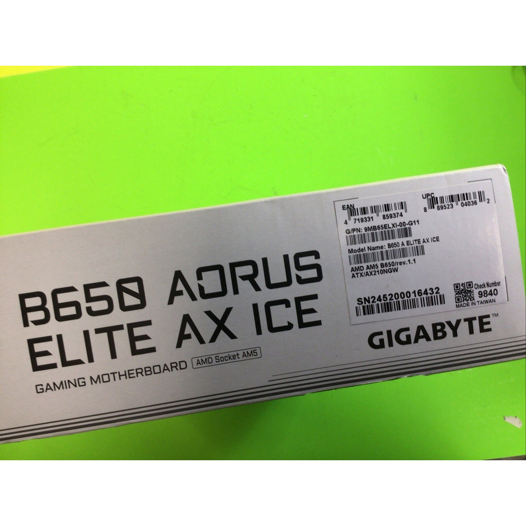 Gigabyte B650 Aorus Elite AX ICE Retail Box Only