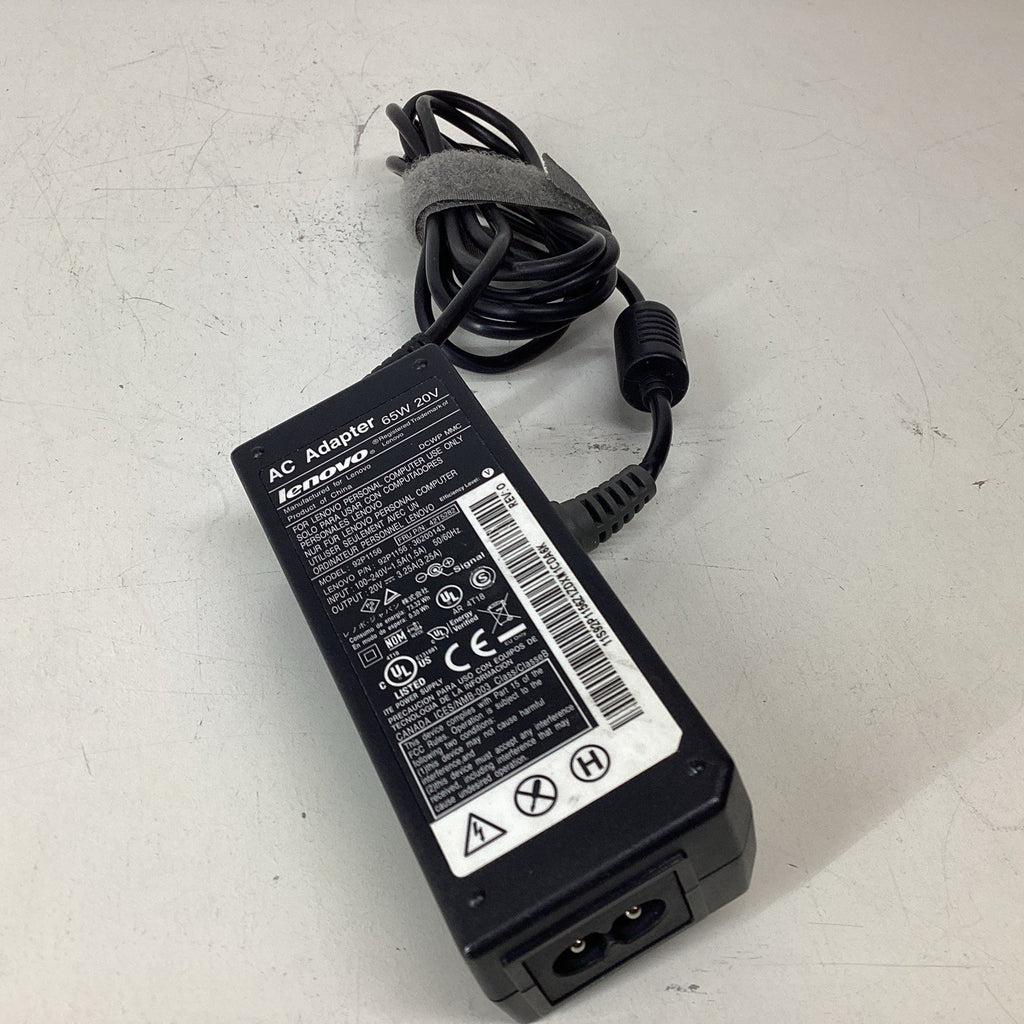 Lenovo 92P1156 42T5282 AC Power Adapter Charger 65W 20V 3.25A
