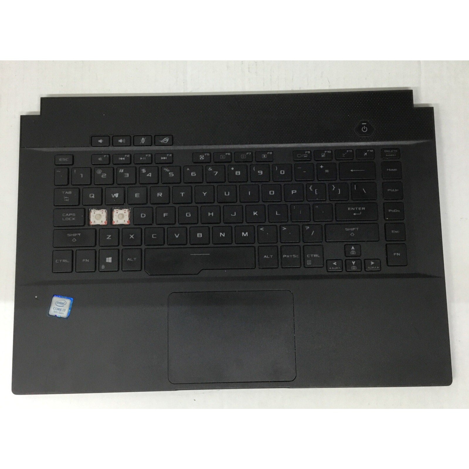 READ Asus Rog Zephyrus GU502GW 15.6" Palmrest w/Keyboard Touchpad 13N1-8FA0631