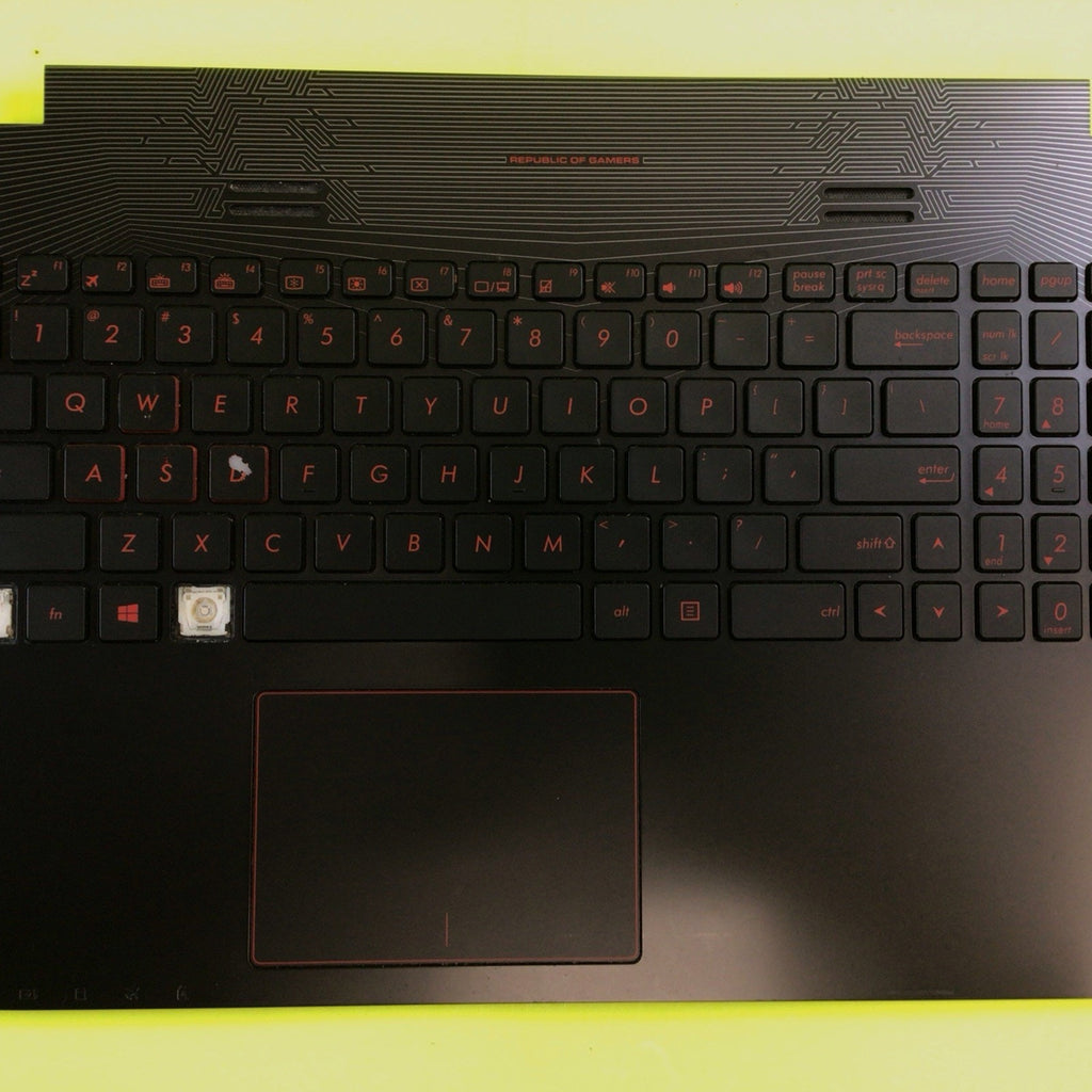 ASUS ROG GL552VW Palmrest Touchpad Keyboard Assembly 13NB07Z1AP0341
