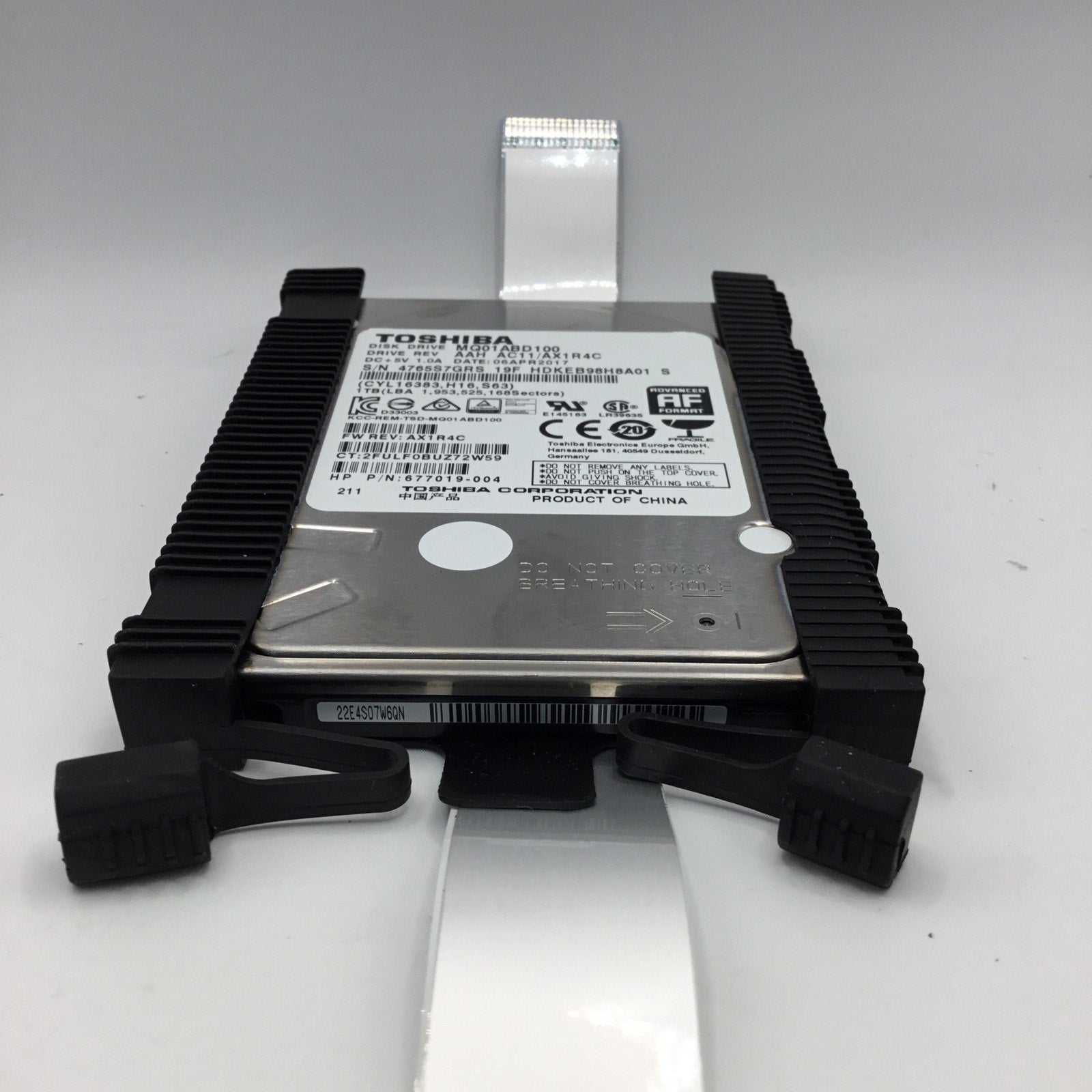 TOSHIBA MQ01ABD100 1TB SATA HDD HARD DISK DRIVE 677019-004 778192-005