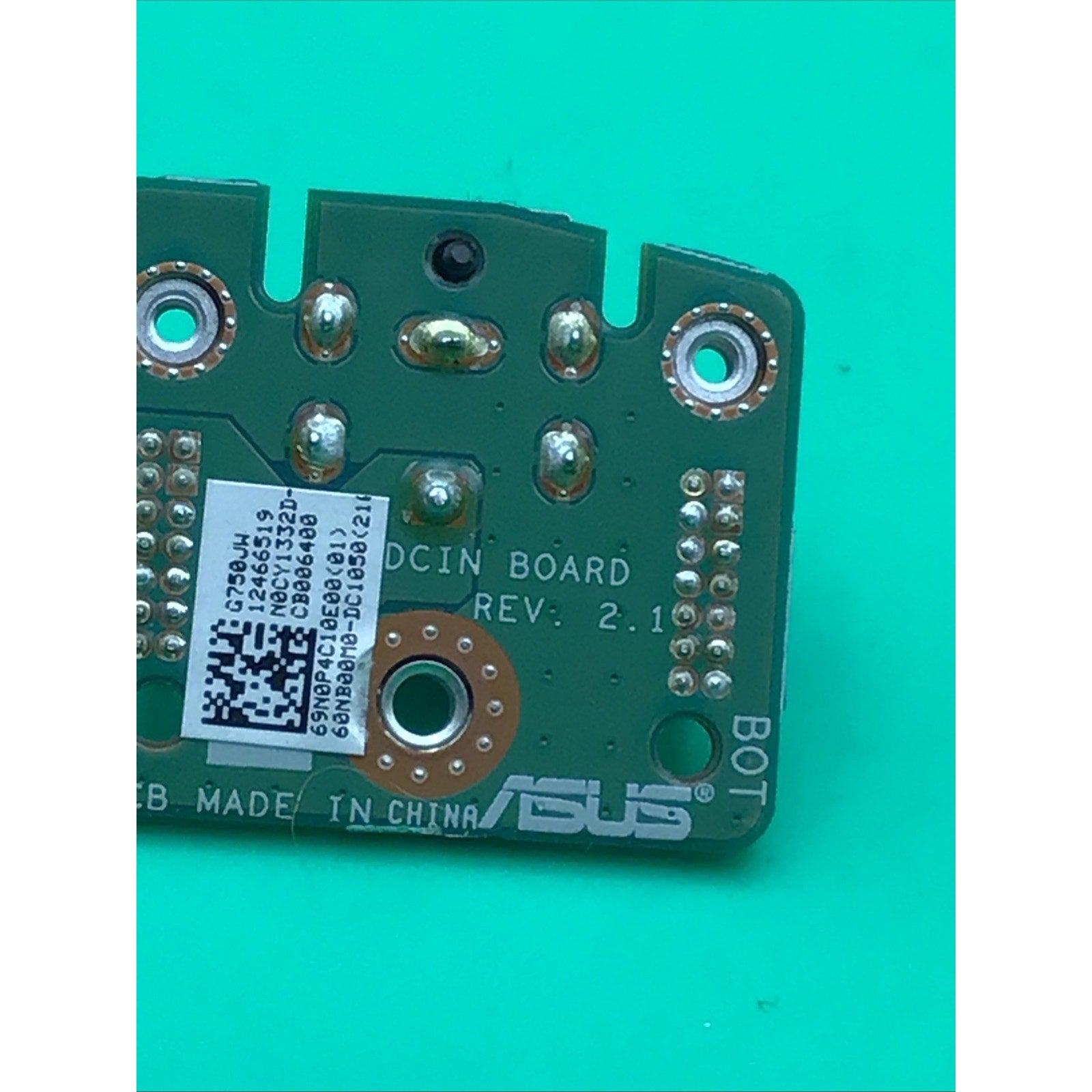 DC Power Jack Board Asus G750JW-BBI7N05 G751J G751JT-DH72 G751JL G751JM