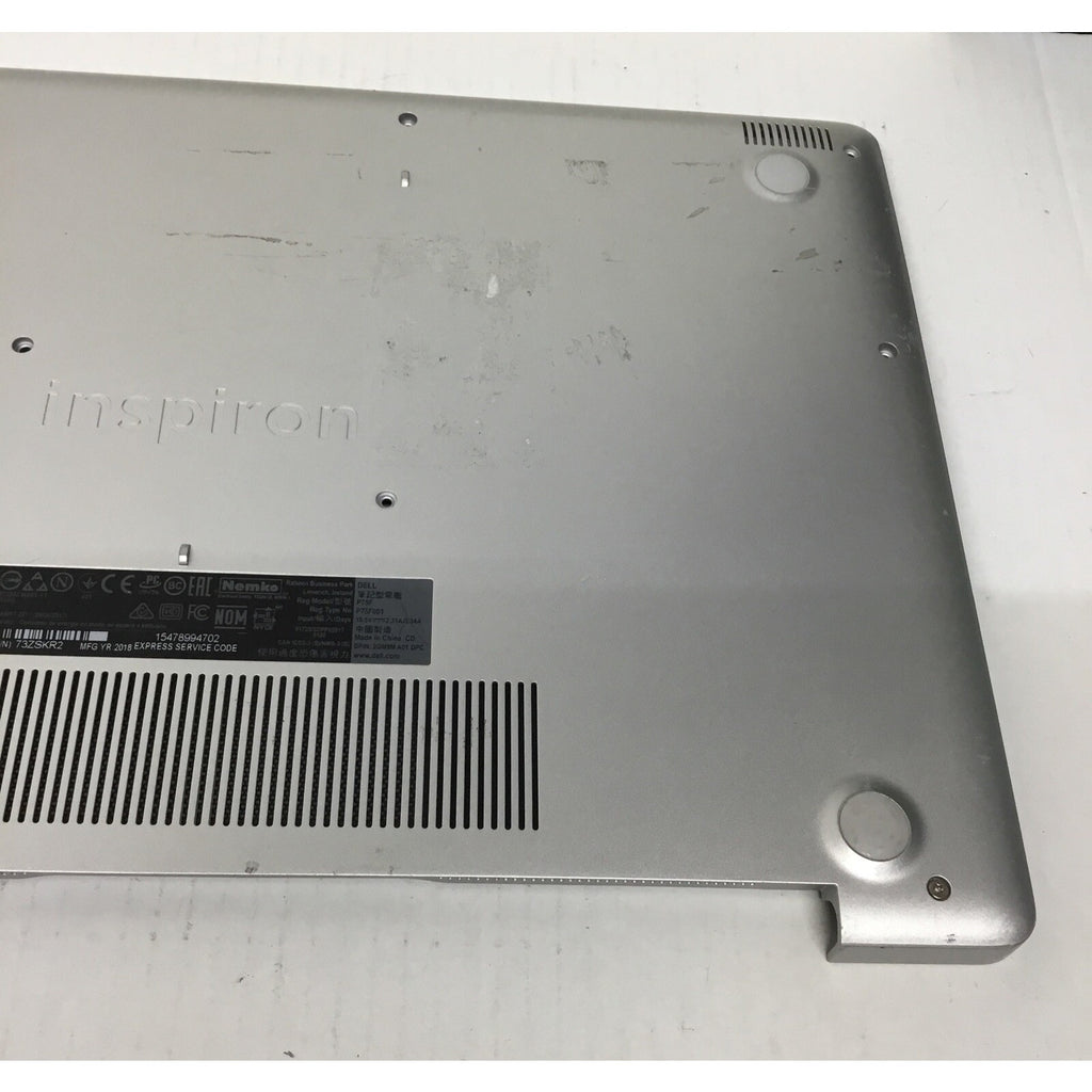 For Parts DELL INSPIRON 15 5570 5575 P75F BOTTOM CASE BASE COVER N9W2D SILVER
