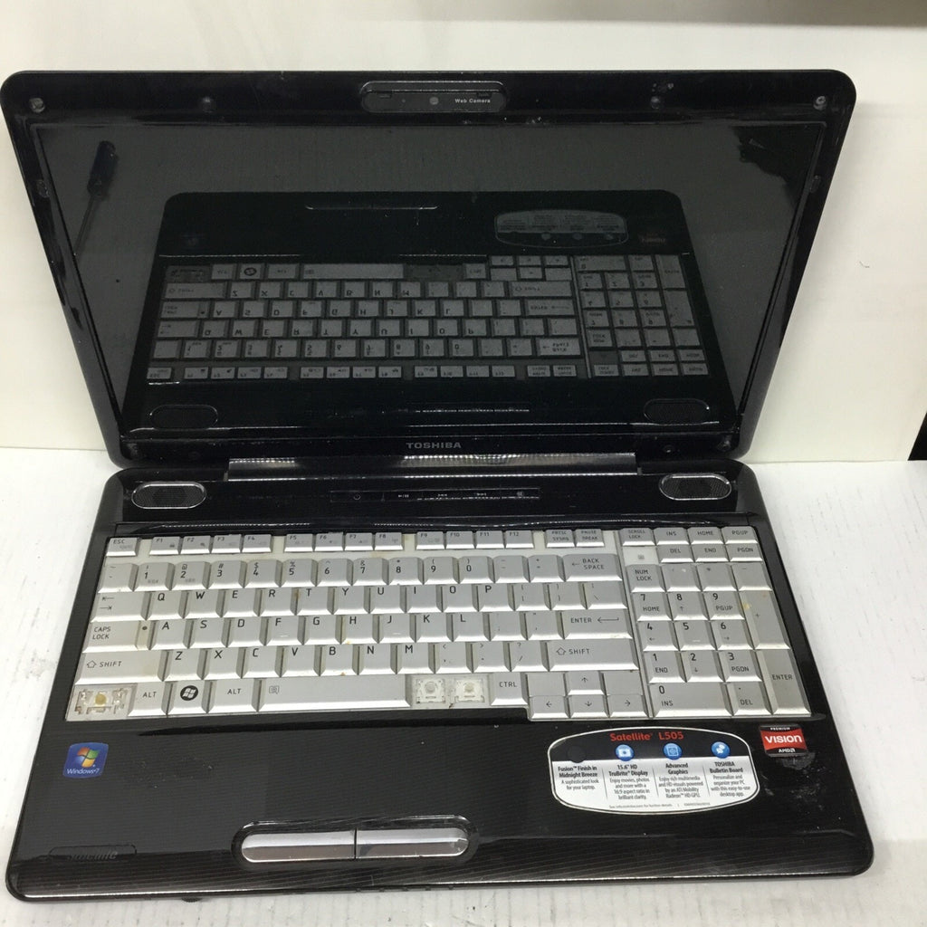 TOSHIBA Satellite L505D-GS6000 AMD Vision 15.6” 4 GB No HDD No Adapter