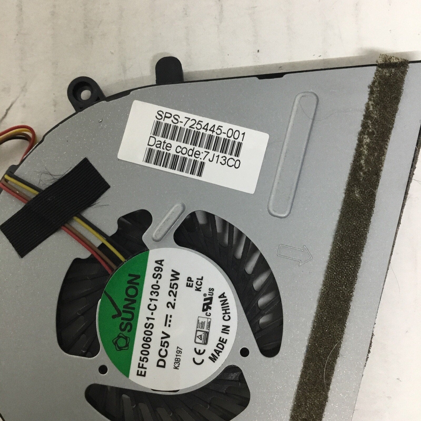 HP ENVY M6-K010DX M6-K LAPTOP CPU COOLING FAN 725445-001 DC28000CLS0