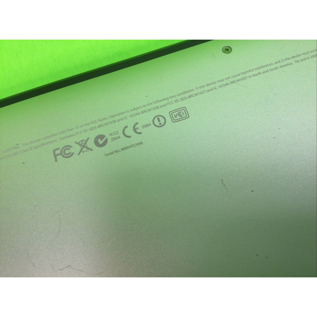 MacBook Pro 13" A1278 Core Duo 2.53GHz 8GB Ram 240GB SSD FOR PARTS or REPAIR