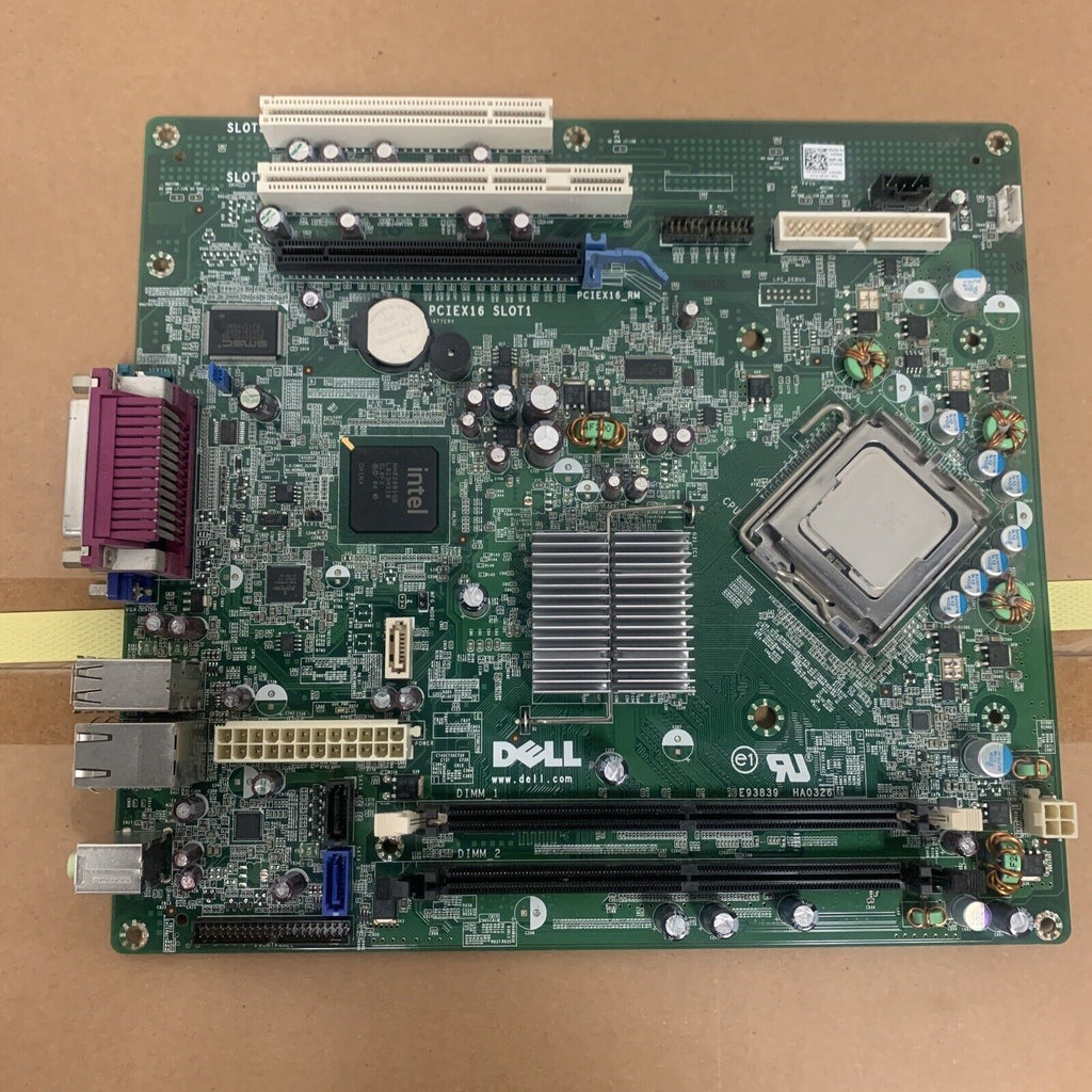 Dell Optiplex 360 0T656F Motherboard w/ Intel E7400 CPU - No I/O Shield
