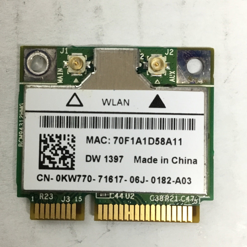 Dell Inspiron 1440 1520 1750 1737 Wireless Wifi Card 0KW770 Broadcom BCM94312HMG