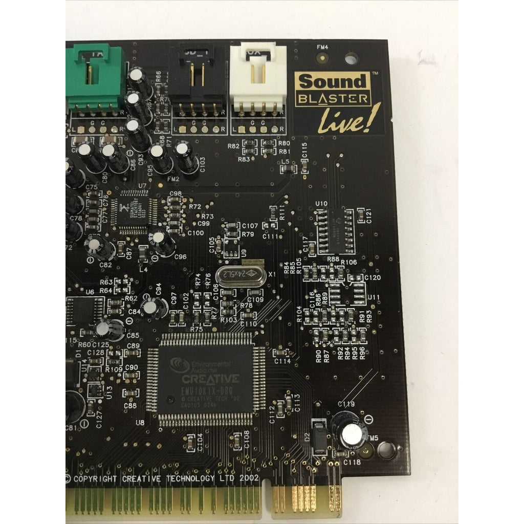 Creative Labs SB Live! PCI Sound Card SB0200 DELL 00R533