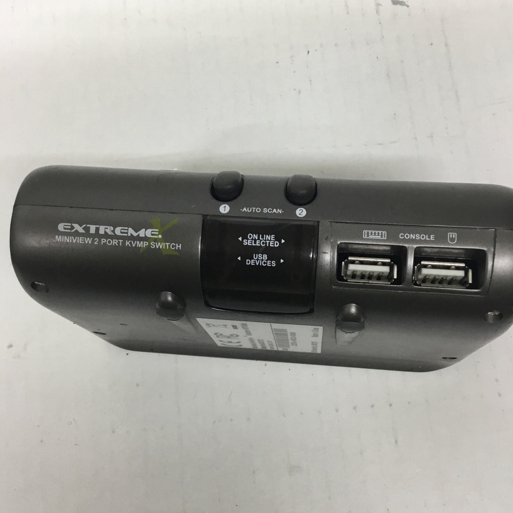 IOGear Extreme MiniView SE 4-Port USB PS/2 KVM Switch GCS94B Untested!!