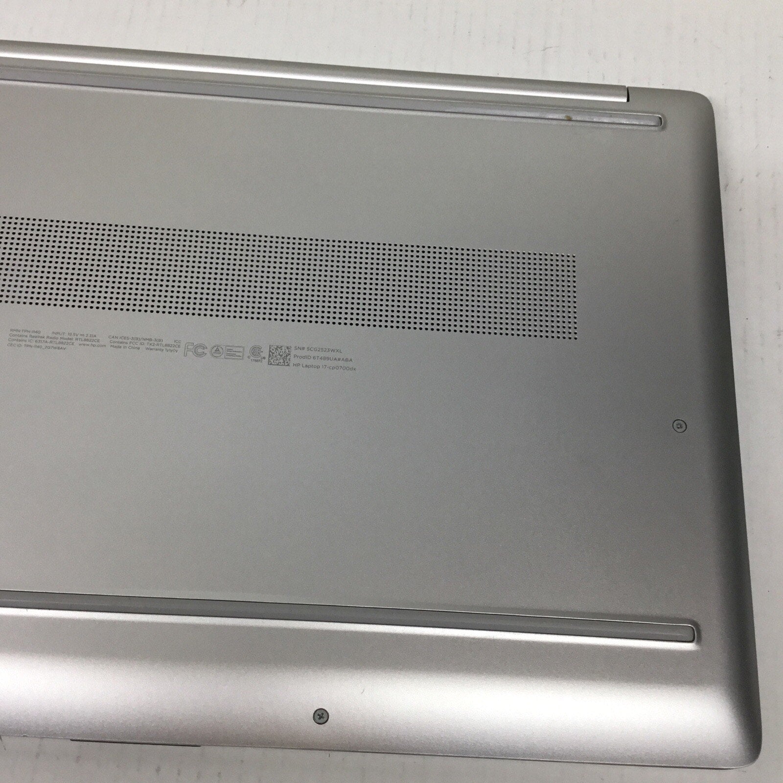 HP 17-CP0700DX 17.3 AMD Ryzen 5 5500U 8GB RAM FOR PARTS READ DESC