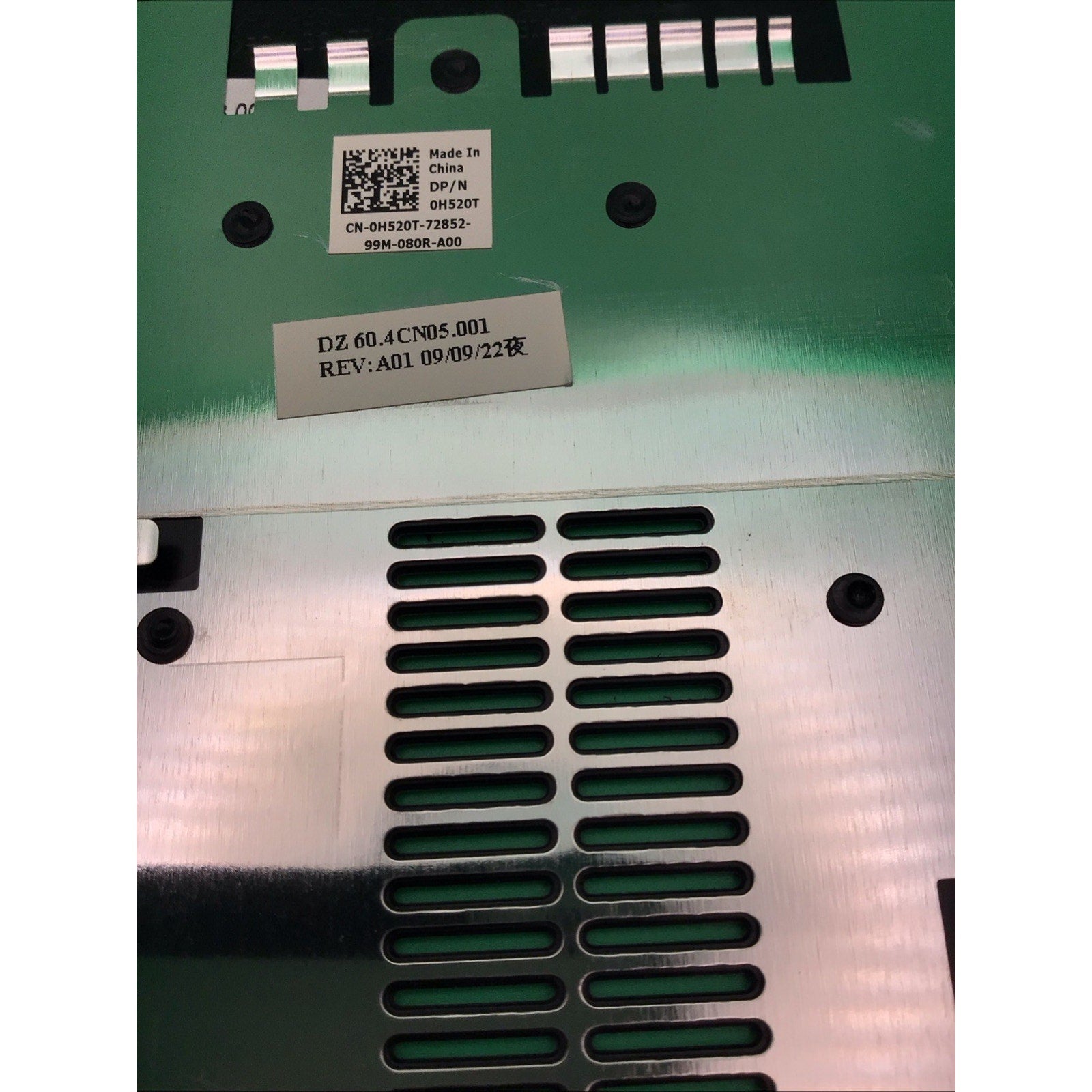 Dell Inspiron 1750 RAM Access Door H520T 0H520T