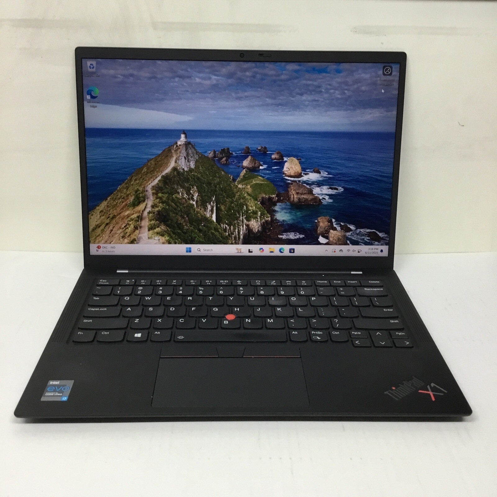 Lenovo Thinkpad X1 Carbon Gen9 14" Intel Core i7-1185G7 512 NVME Windows 11