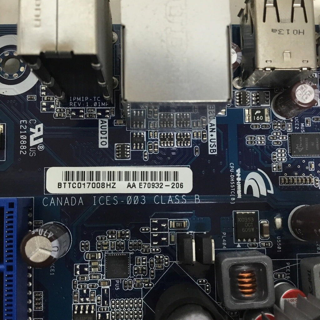 INTEL DH55TC E70932-206 LGA1156 DDR3 M-ATX Motherboard i3-530 2.93 GHz 8GB Ram