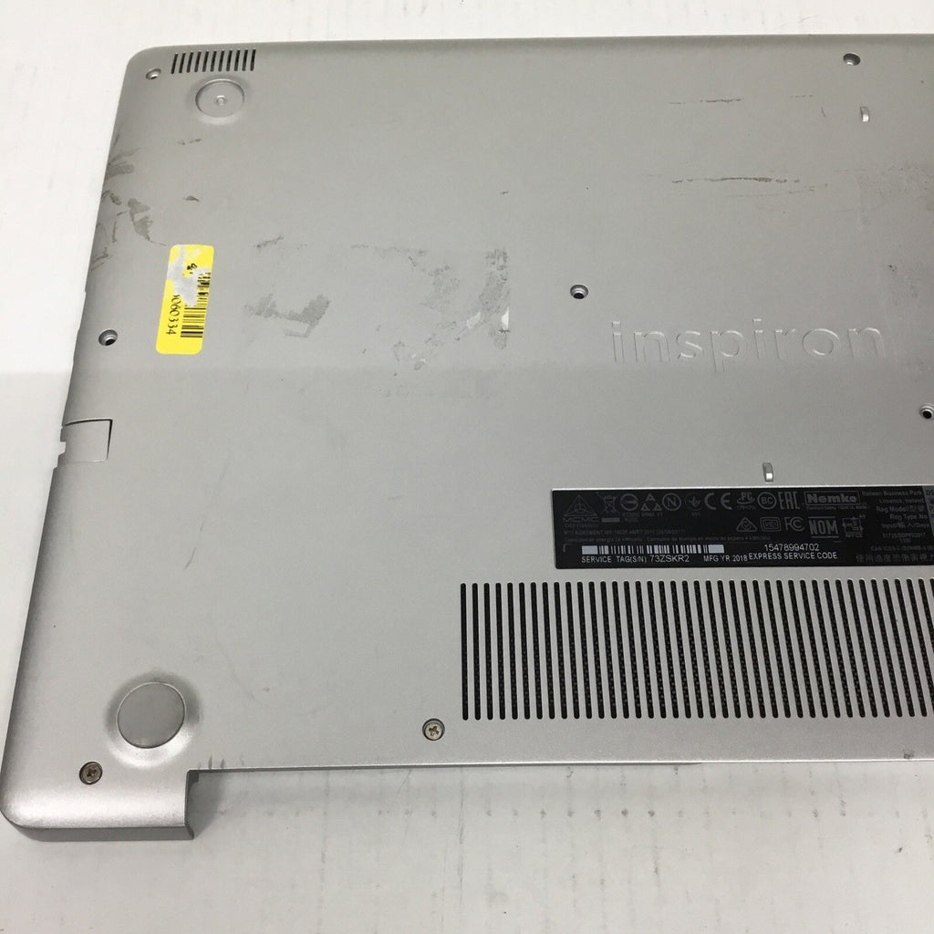 For Parts DELL INSPIRON 15 5570 5575 P75F BOTTOM CASE BASE COVER N9W2D SILVER