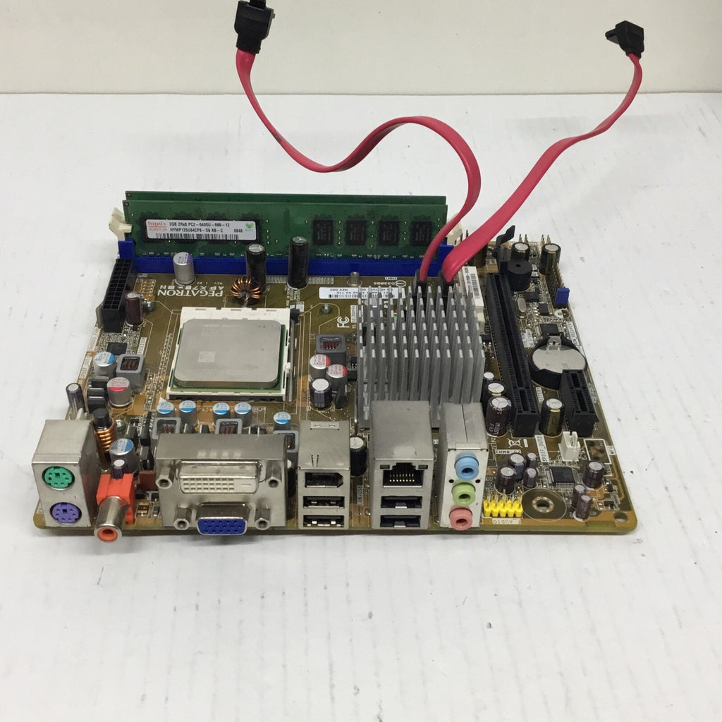 HP 466759-001 REV D02 APX78-BN W/ AMD Athlon 64 X2 & 4GB Ram No IO Shield