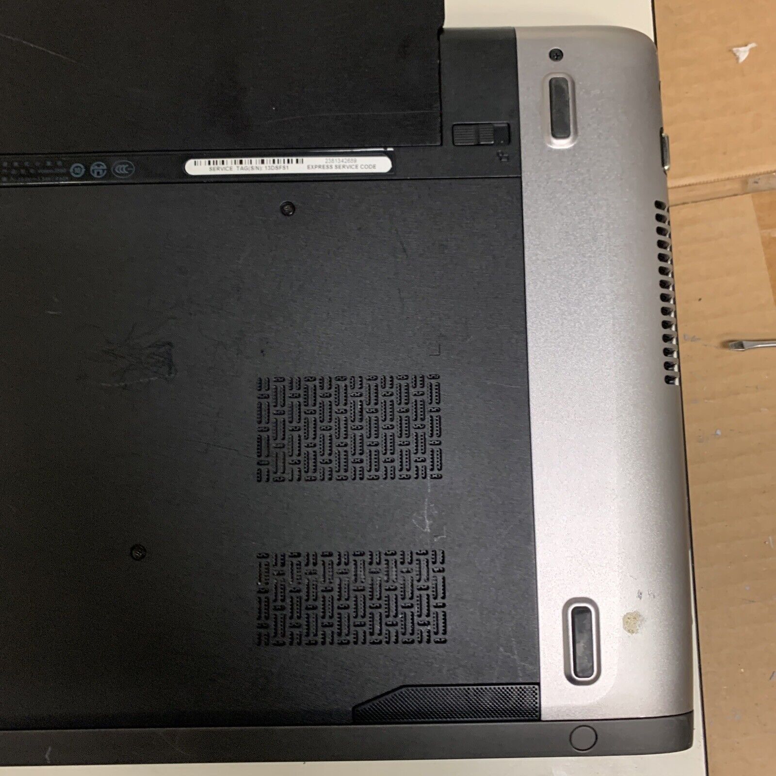 Dell Vostro 3560 15.6” Laptop i3-2370M 2.40 GHz 4GB 500GB SSD HDD Win10 W/ Cord